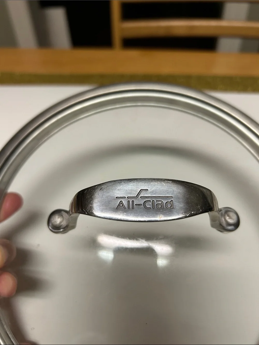 All-Clad Stainless Steel Glass Lid 8.75”
